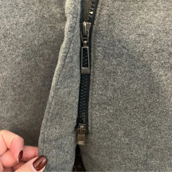 Soia & Kyo Grey Woman’s Wool Coat - Picture 16 of 16